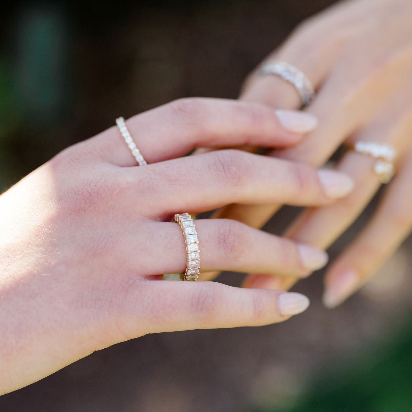 Emerald Eternity Band - Happy Jewelers Fine Jewelry Lifetime Warranty