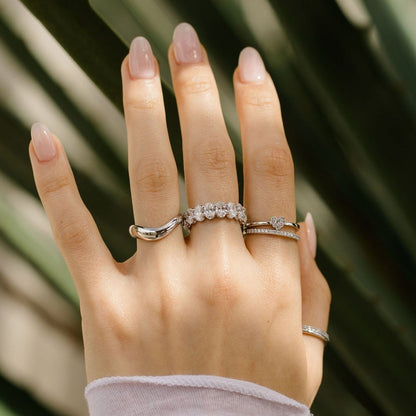 The Love Note Diamond Heart Promise Ring - Happy Jewelers Fine Jewelry Lifetime Warranty