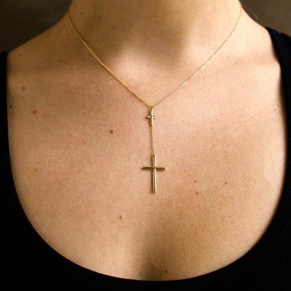 Always With You Cross Necklace - Happy Jewelers Fine Jewelry Lifetime Warranty