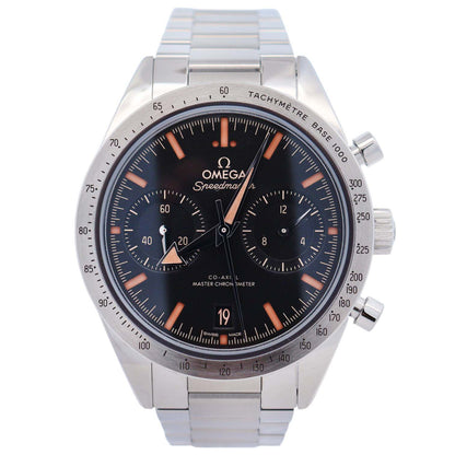 Omega Speedmaster 40.5 mm Black Dial Watch Ref# 332.10.41.51.01.001 - Happy Jewelers Fine Jewelry Lifetime Warranty