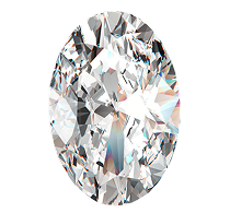 Diamond Oval - Laboratory Grown - 2 - thumbnail