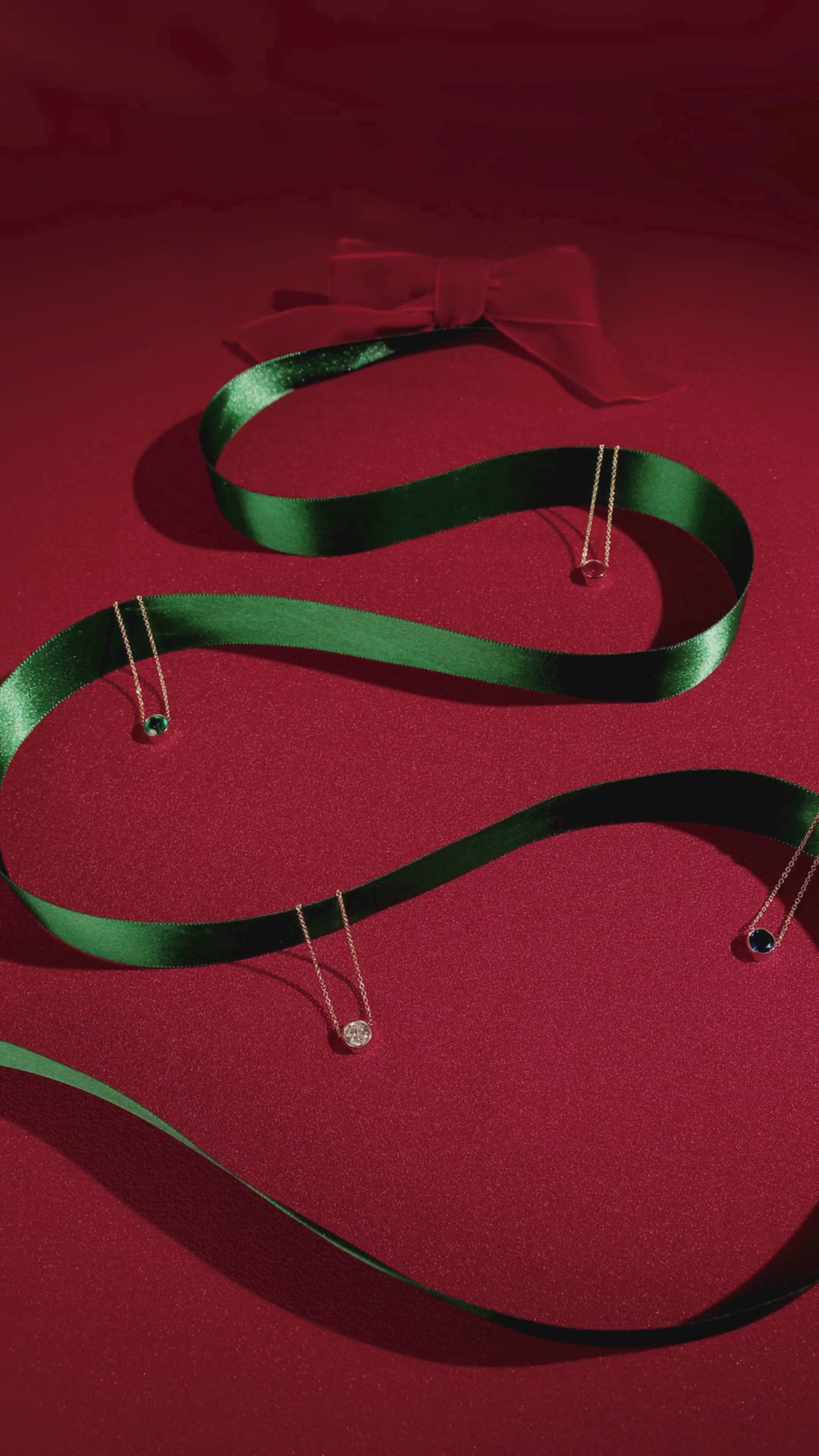 Day 1 | 12 Days of Christmas! Bezel Set Solitaire Birthstone Pendant