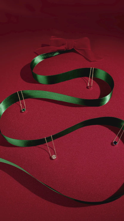 Day 1 | 12 Days of Christmas! Bezel Set Solitaire Birthstone Pendant