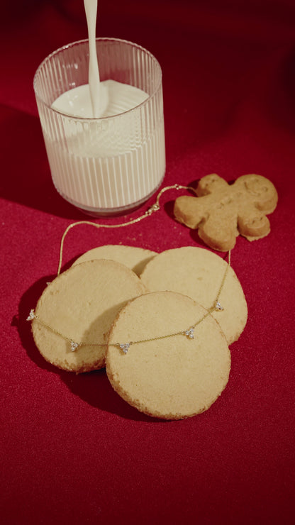 Day 2- 12 Days of Christmas! Trio Diamond Necklace