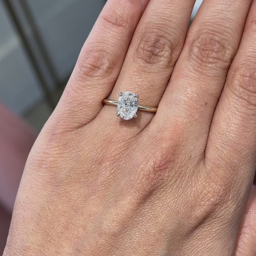gemiddelde Opheldering gebonden Natural Diamond Engagement Rings | Happy Jewelers