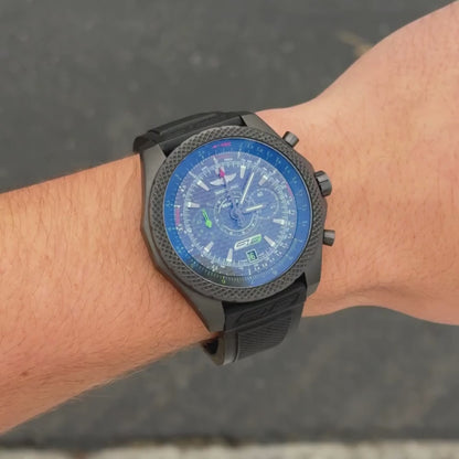 Breitling Bentley GT3 49mm Black Dial Watch Ref# V27365