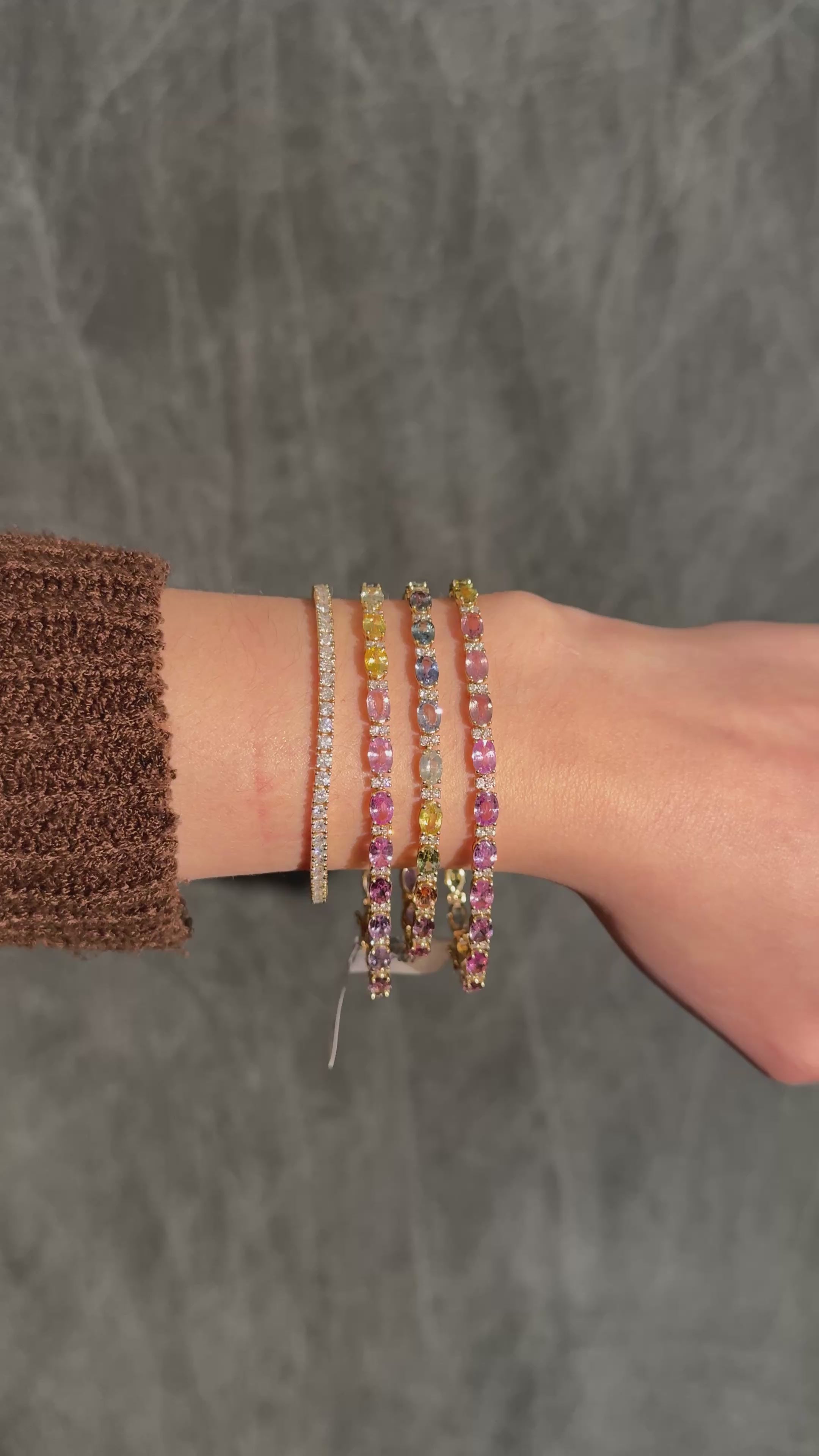Sale of the Day - Final Sale (Rainbow Tennis Bracelets)