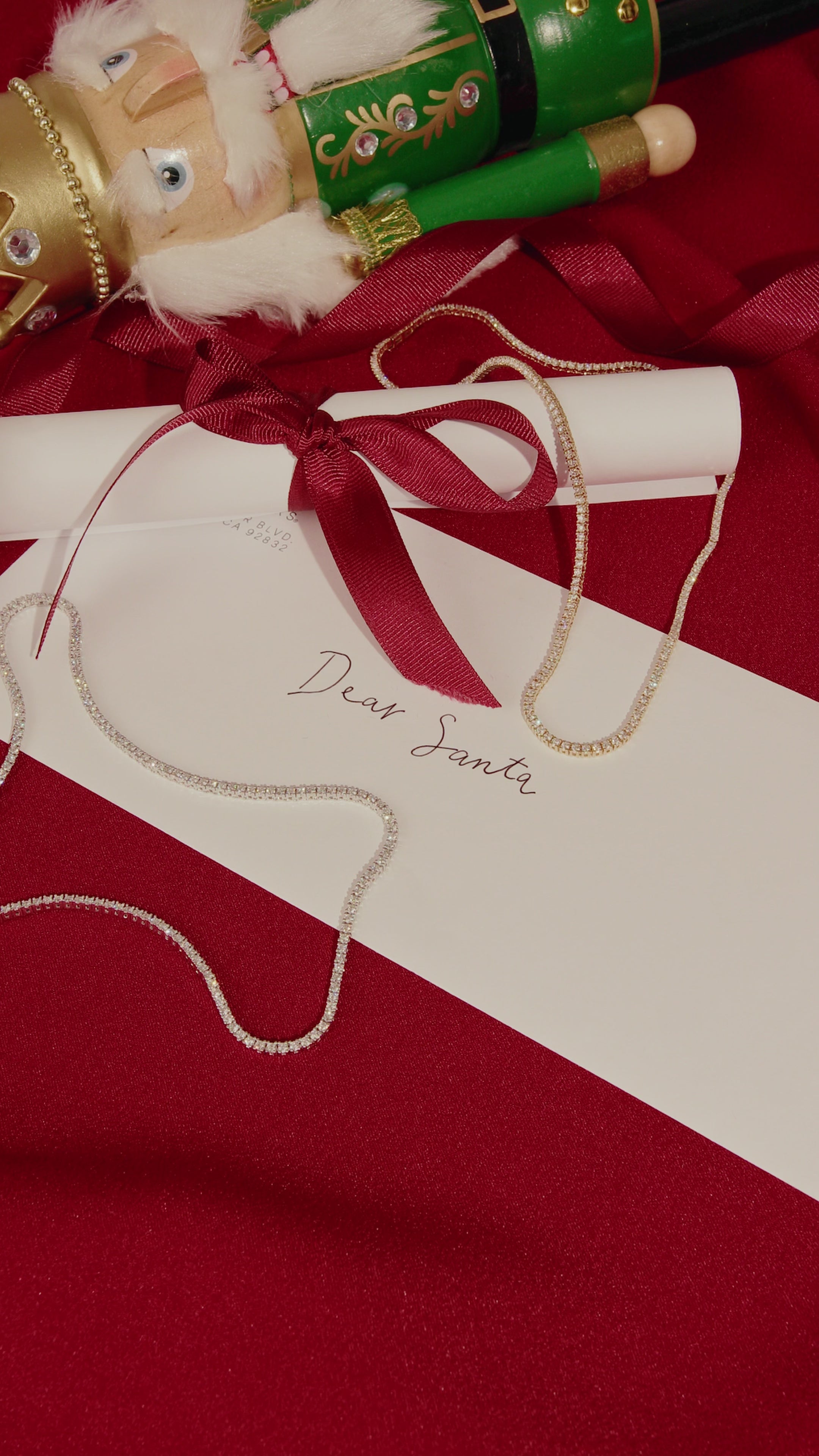 Day 7- 12 Days of Christmas! Classic Lab Diamond Tennis Necklace