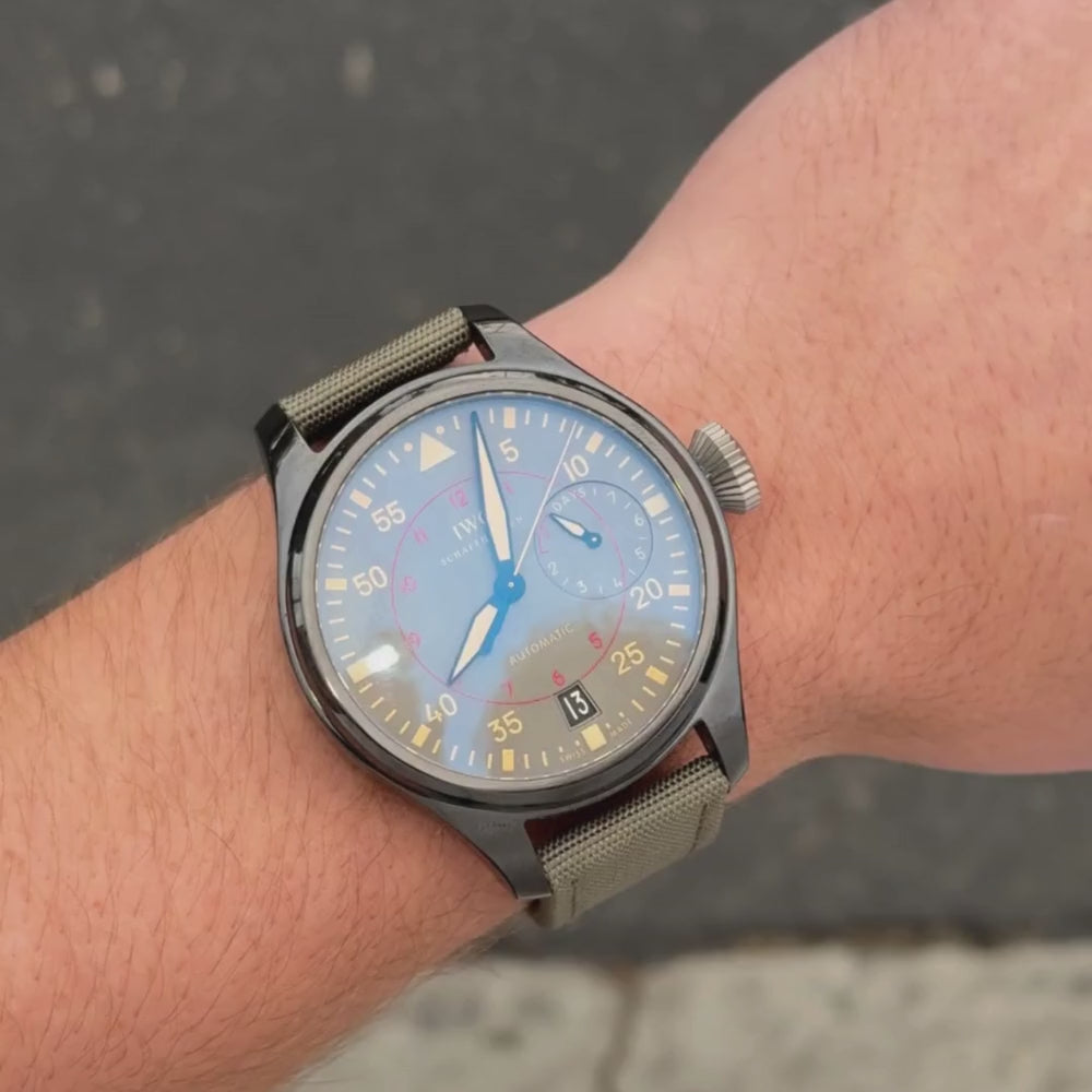 IWC Big Pilot 48mm Grey Dial Watch Ref# IW5029-02