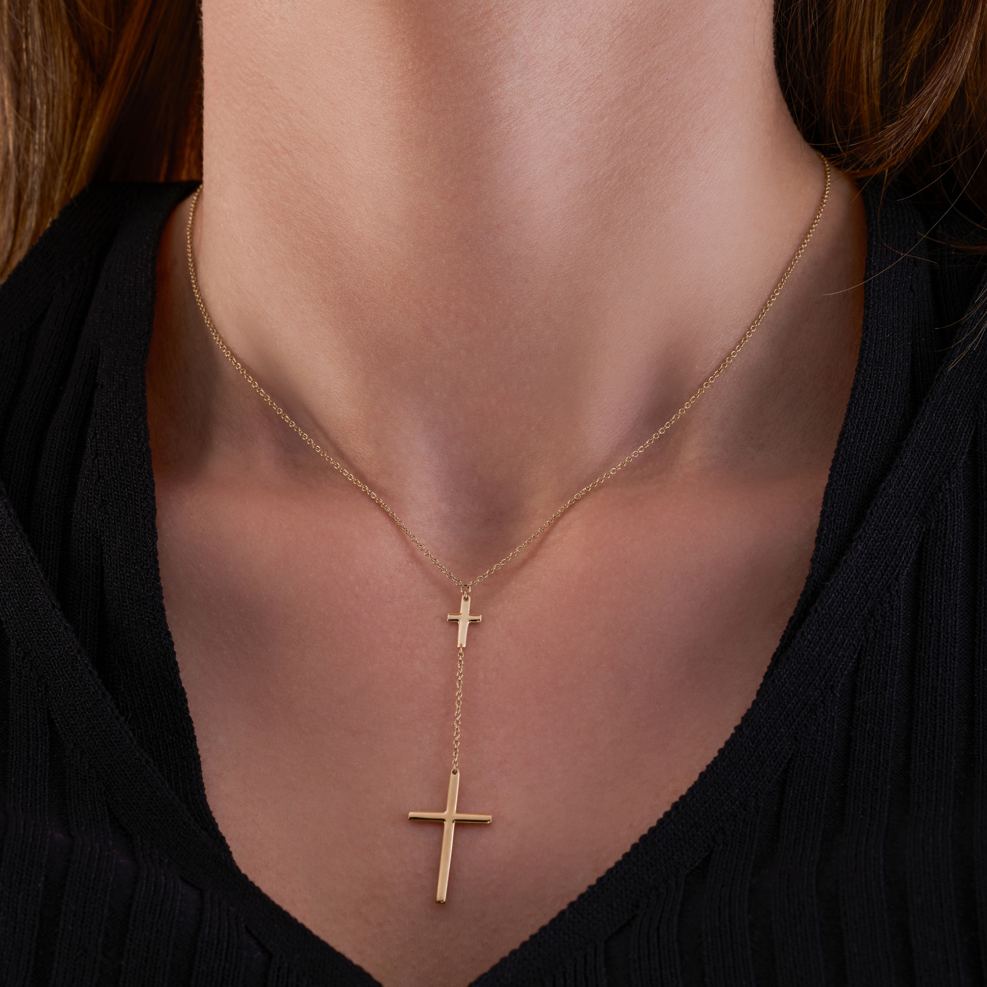 Always With You Cross Necklace - Happy Jewelers Fine Jewelry Lifetime Warranty