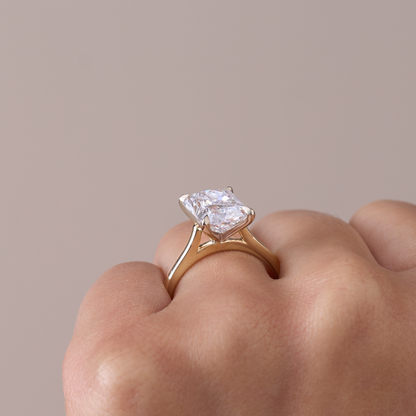 4.03 Radiant Lab Diamond Engagement Ring - Happy Jewelers Fine Jewelry Lifetime Warranty