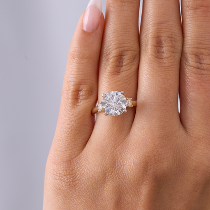 2.82 Round Lab Diamond Engagement Ring - Happy Jewelers Fine Jewelry Lifetime Warranty