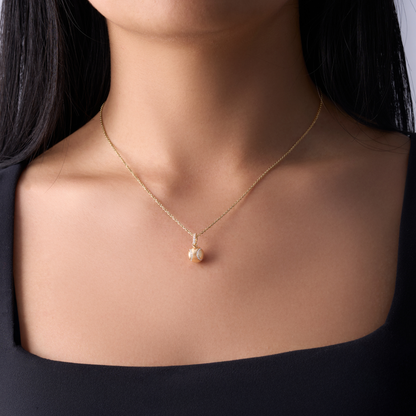 Diamond Baseball Pendant