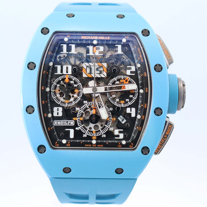 Richard Mille RM011 42mm Openwork Dial Watch Ref# RM011 - Happy Jewelers Fine Jewelry Lifetime Warranty