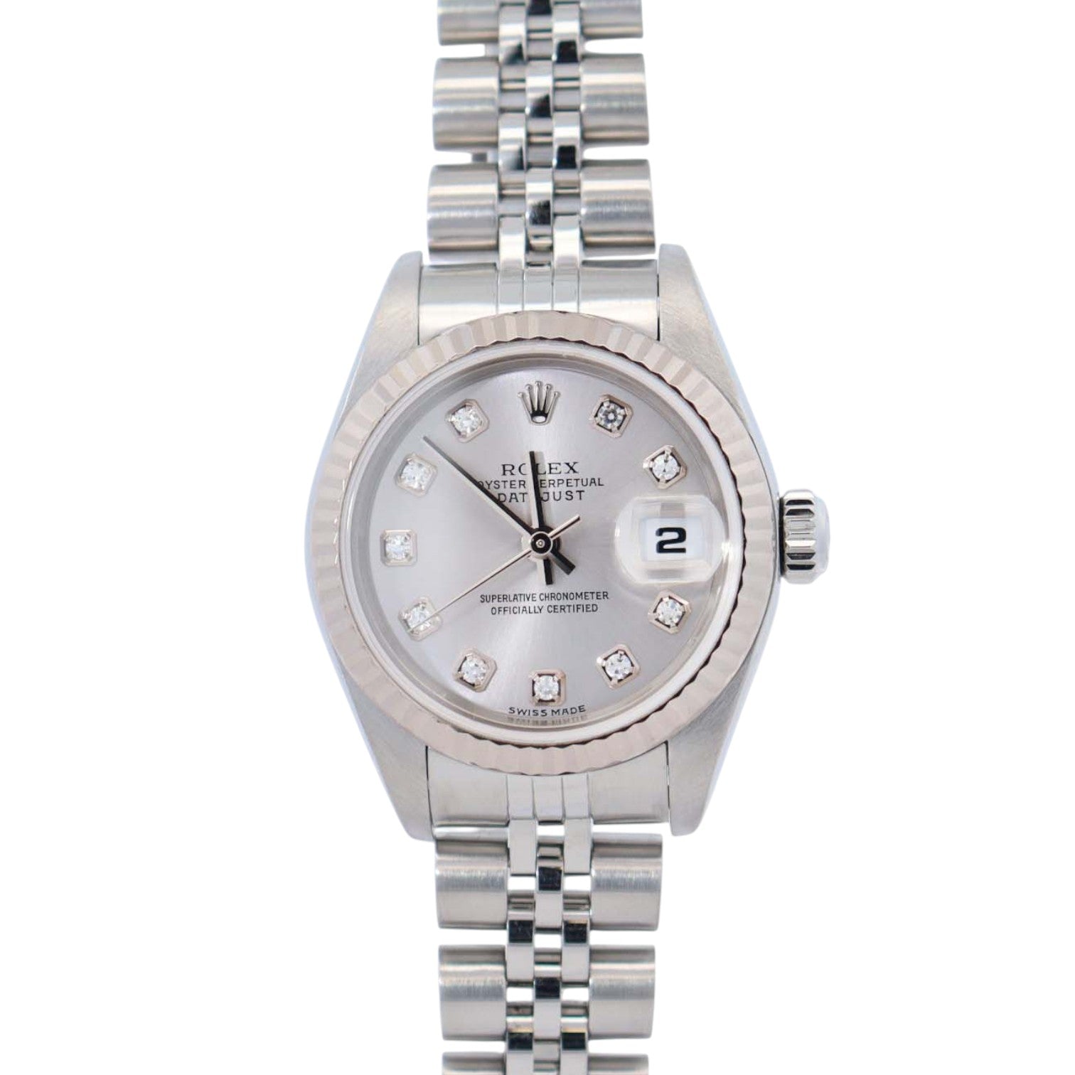Rolex Datejust 26mm Silver Dial Watch Ref# 79174 - Happy Jewelers Fine Jewelry Lifetime Warranty