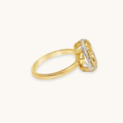 4.09 Oval Lab Diamond Engagement Ring - Happy Jewelers Fine Jewelry Lifetime Warranty