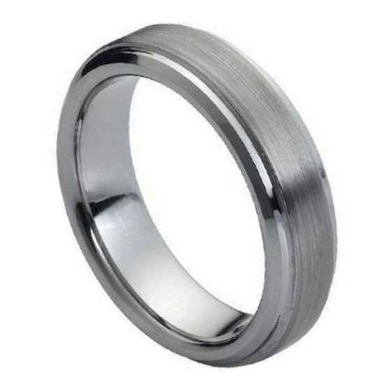 Load image into Gallery viewer, Thin Brushed Tungsten Band - Happy Jewelers Fine Jewelry Lifetime Warranty
