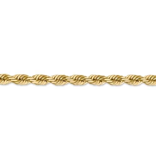 5.50mm Gold Rope Chain - Happy Jewelers Fine Jewelry Lifetime Warranty