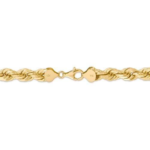 8.00mm Gold Rope Chain - Happy Jewelers Fine Jewelry Lifetime Warranty