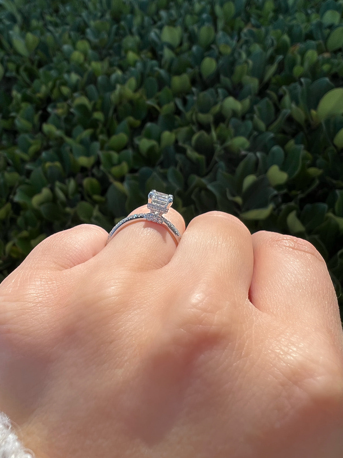 1.26 Ct Real Lab Created Radiant Cut Diamond Wedding Ring 14K White Gold  Sizable | eBay