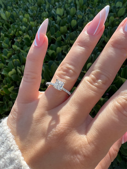 1.01 Radiant Cut Diamond Engagement Ring - Happy Jewelers Fine Jewelry Lifetime Warranty