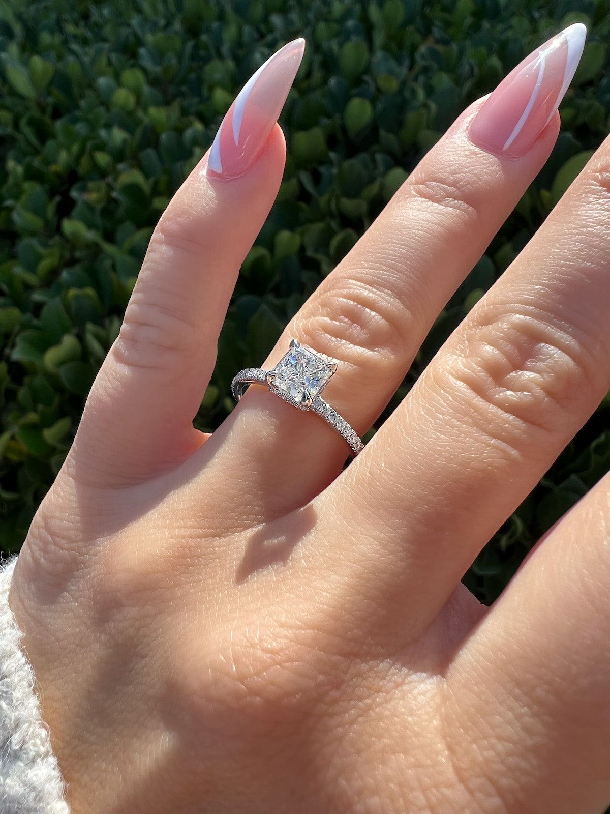 1.01 Radiant Cut Diamond Engagement Ring - Happy Jewelers Fine Jewelry Lifetime Warranty