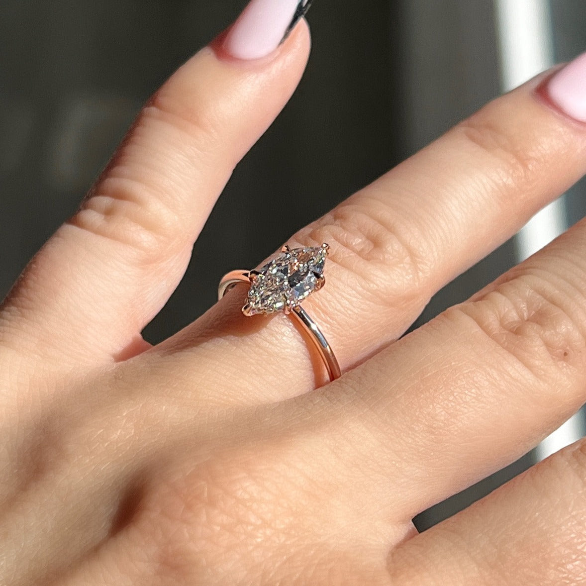 3 Carat Old European Diamond Engagement Ring in Platinum - Filigree Jewelers