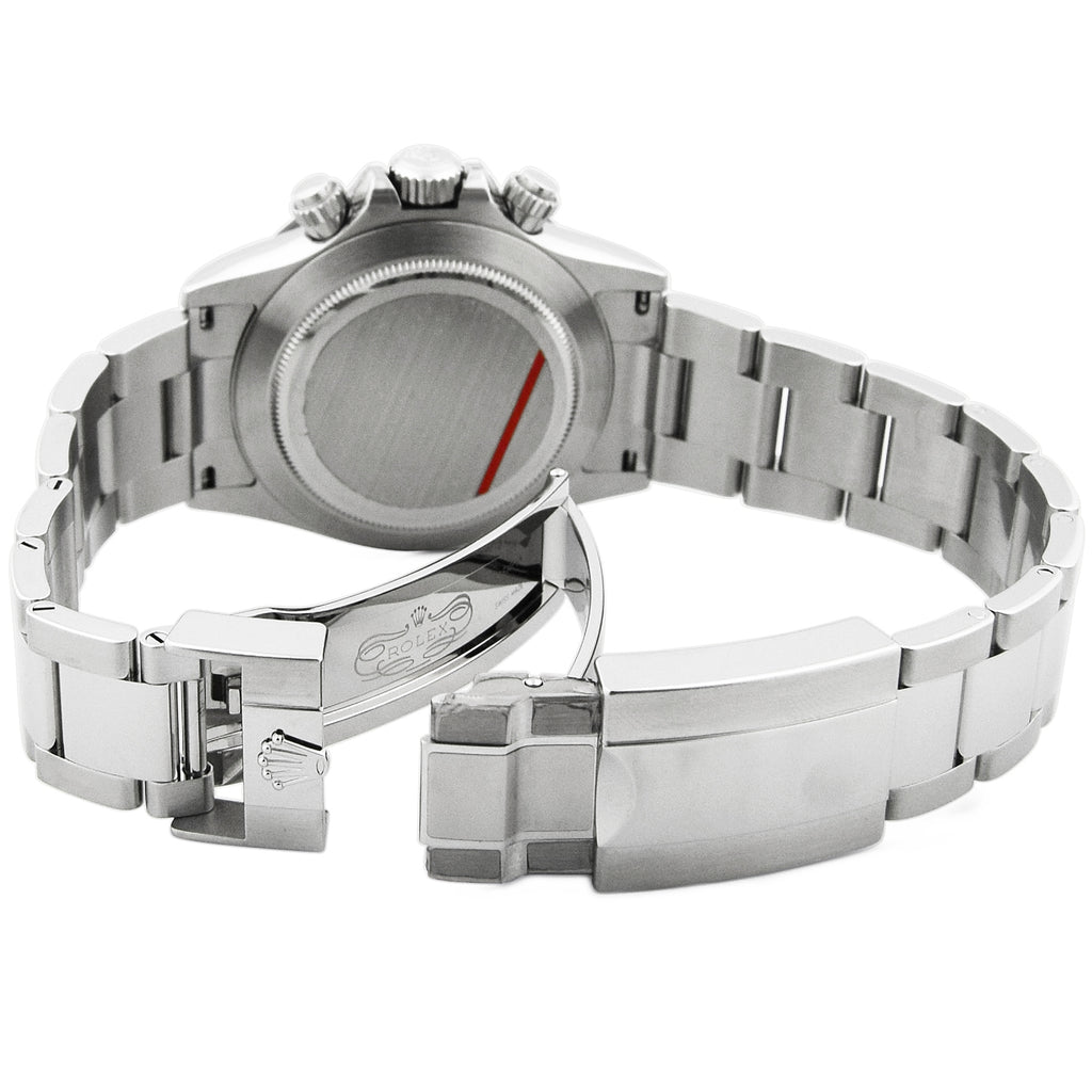 Rolex Daytona Stainless Steel 40mm Black Chronograph Dial Watch Reference #: 116500LN - Happy Jewelers Fine Jewelry Lifetime Warranty