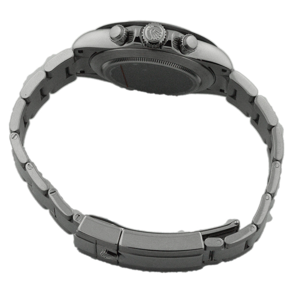 Rolex Unisex Daytona Stainless Steel 40mm White Chronograph Dial Watch Reference #: 116500LN - Happy Jewelers Fine Jewelry Lifetime Warranty