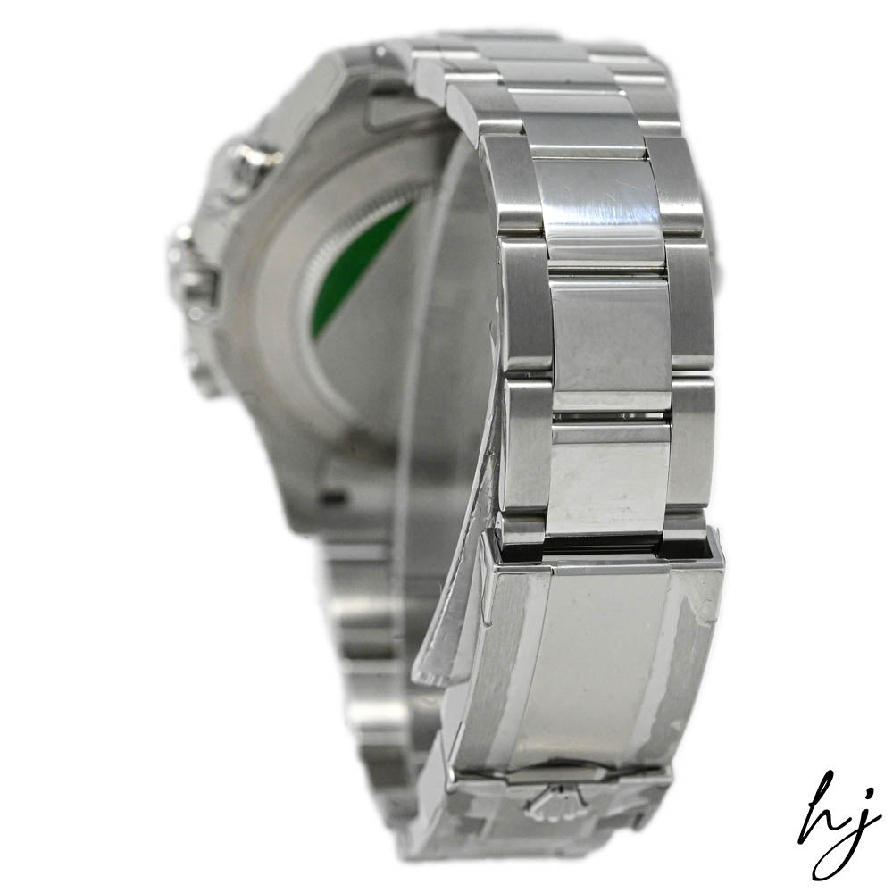 Rolex Mens Yacht-Master II Stainless Steel 44mm White Dial Watch Ceramic Bezel on Oyster Bracelet - Happy Jewelers Fine Jewelry Lifetime Warranty