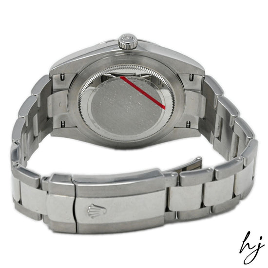 Rolex Men's Datejust Stainless Steel 41mm White Roman Dial Watch Reference #: 126300 - Happy Jewelers Fine Jewelry Lifetime Warranty