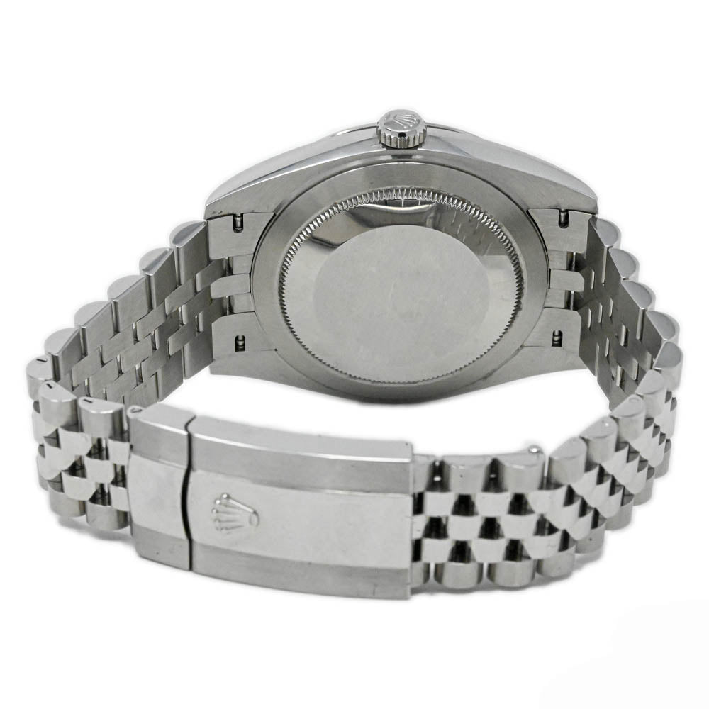 Rolex Men's Datejust 41 Stainless Steel 41mm Black Stick Dial Watch Reference #: 126334 - Happy Jewelers Fine Jewelry Lifetime Warranty