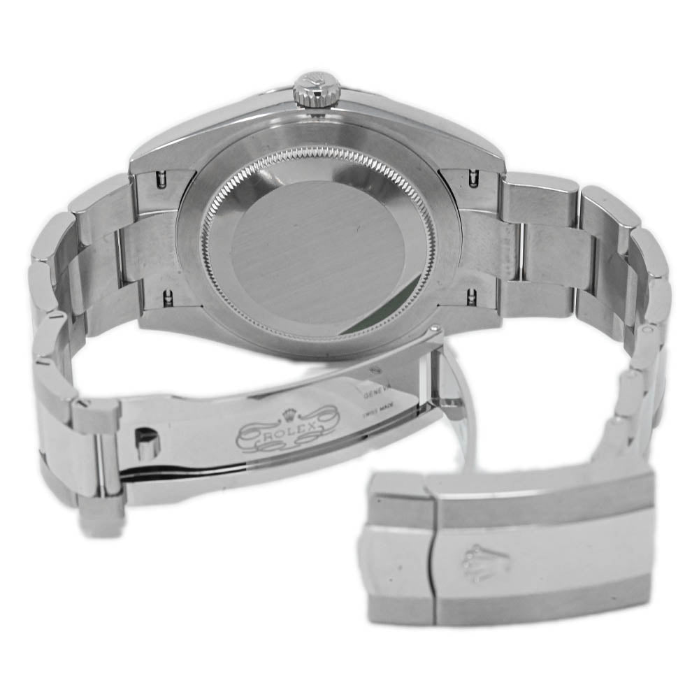 Rolex Men's Datejust Stainless Steel 41mm Rhodium Diamond Dot Dial Watch Reference #: 126334 - Happy Jewelers Fine Jewelry Lifetime Warranty