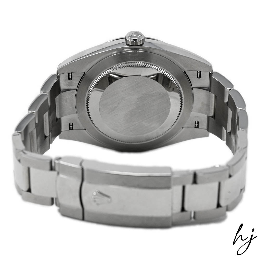Rolex Men's Datejust 41 Stainless Steel 41mm Slate Stick Dial Watch Reference #: 126334 - Happy Jewelers Fine Jewelry Lifetime Warranty