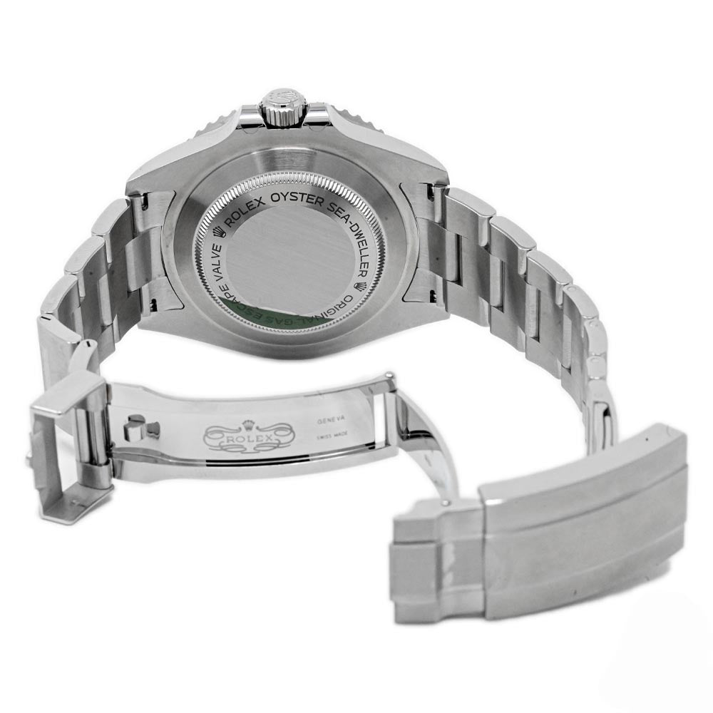 Rolex Men's Sea-Dweller Stainless Steel 43mm Black Dot Dial Watch Reference #: 126600 - Happy Jewelers Fine Jewelry Lifetime Warranty