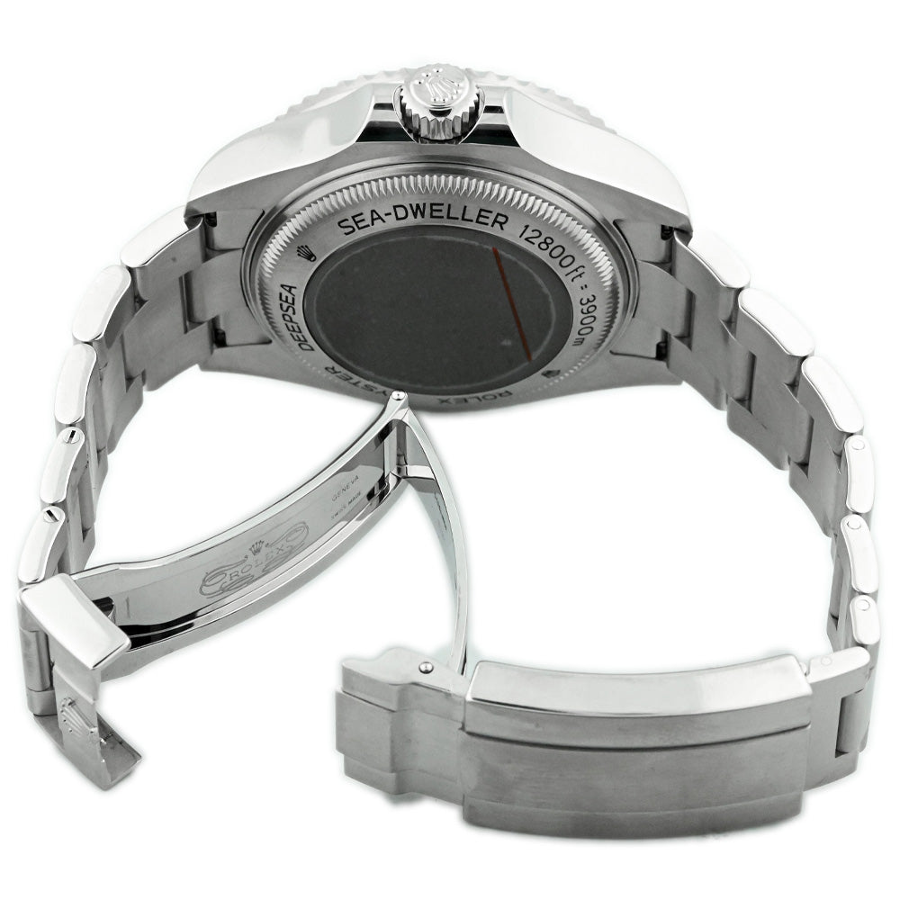 Rolex Men's Sea-Dweller Deepsea (James Cameron Edition) Stainless Steel 44mm Deep Blue Dot Dial Watch Reference #: 126660 - Happy Jewelers Fine Jewelry Lifetime Warranty