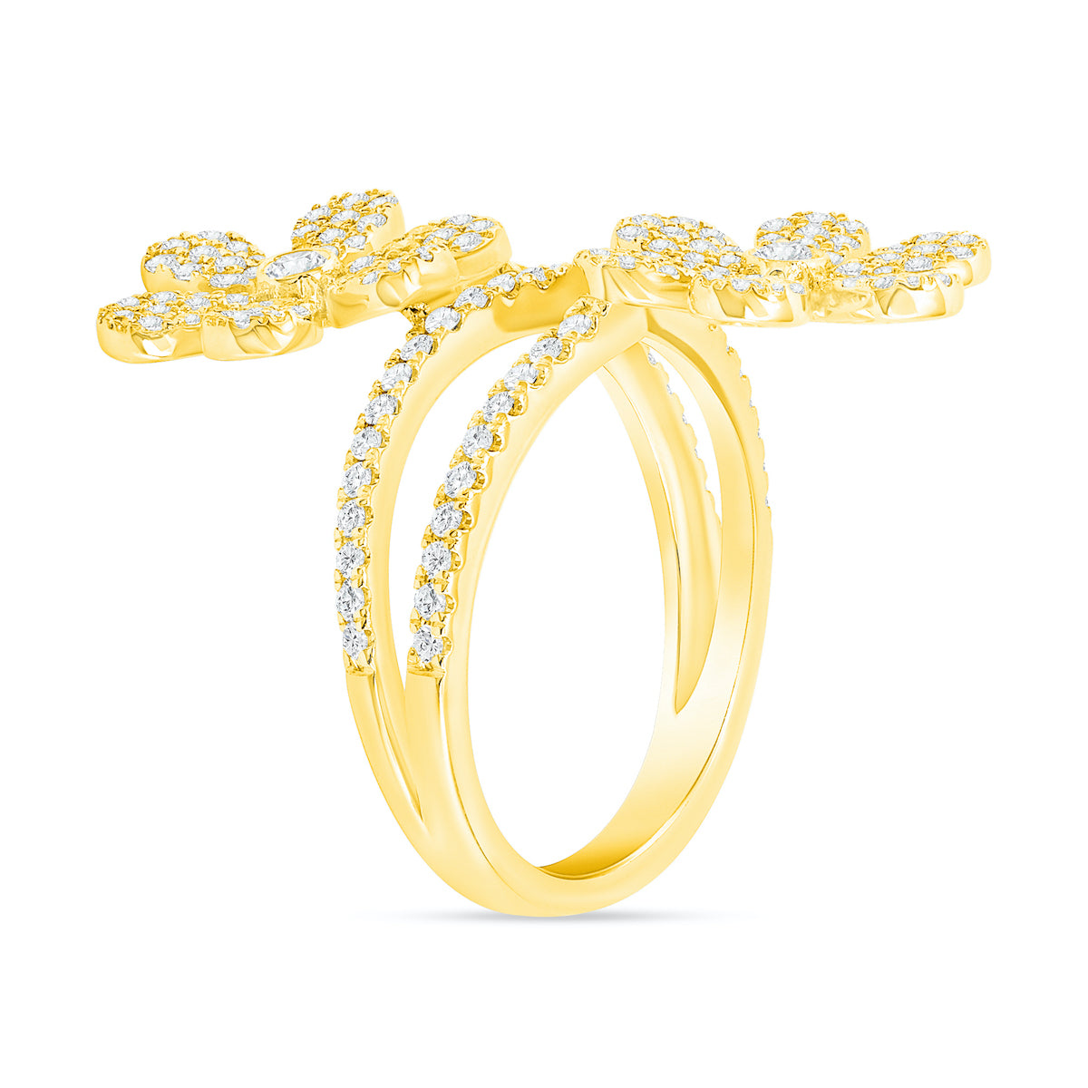 Load image into Gallery viewer, Spiral Daisy Ring - Happy Jewelers Fine Jewelry Lifetime Warranty
