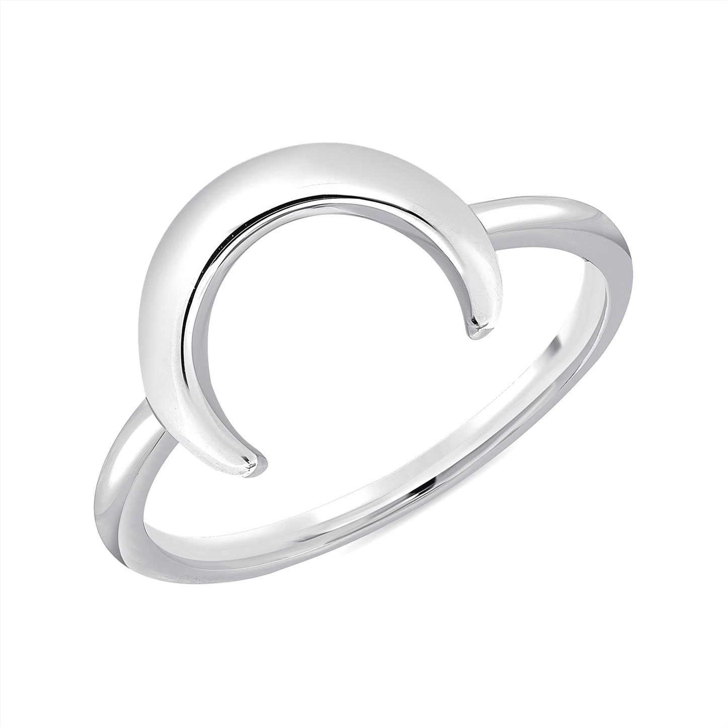 The Crescent Moon Ring - Happy Jewelers Fine Jewelry Lifetime Warranty