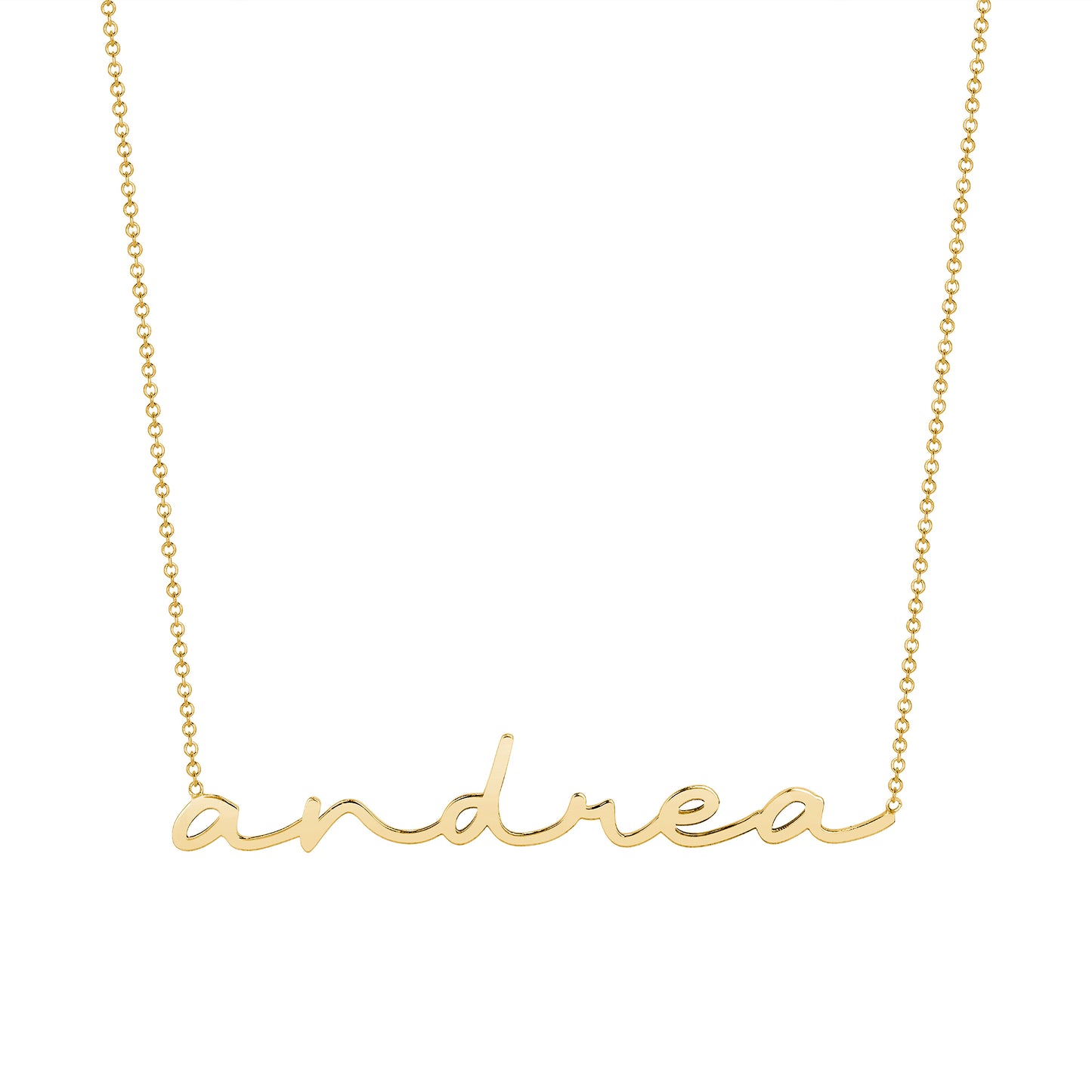 Custom Cursive Name Necklace – Happy Jewelers