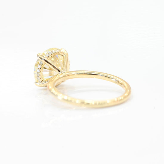 6.17 Carat Round Natural Diamond Engagement Ring - Happy Jewelers Fine Jewelry Lifetime Warranty