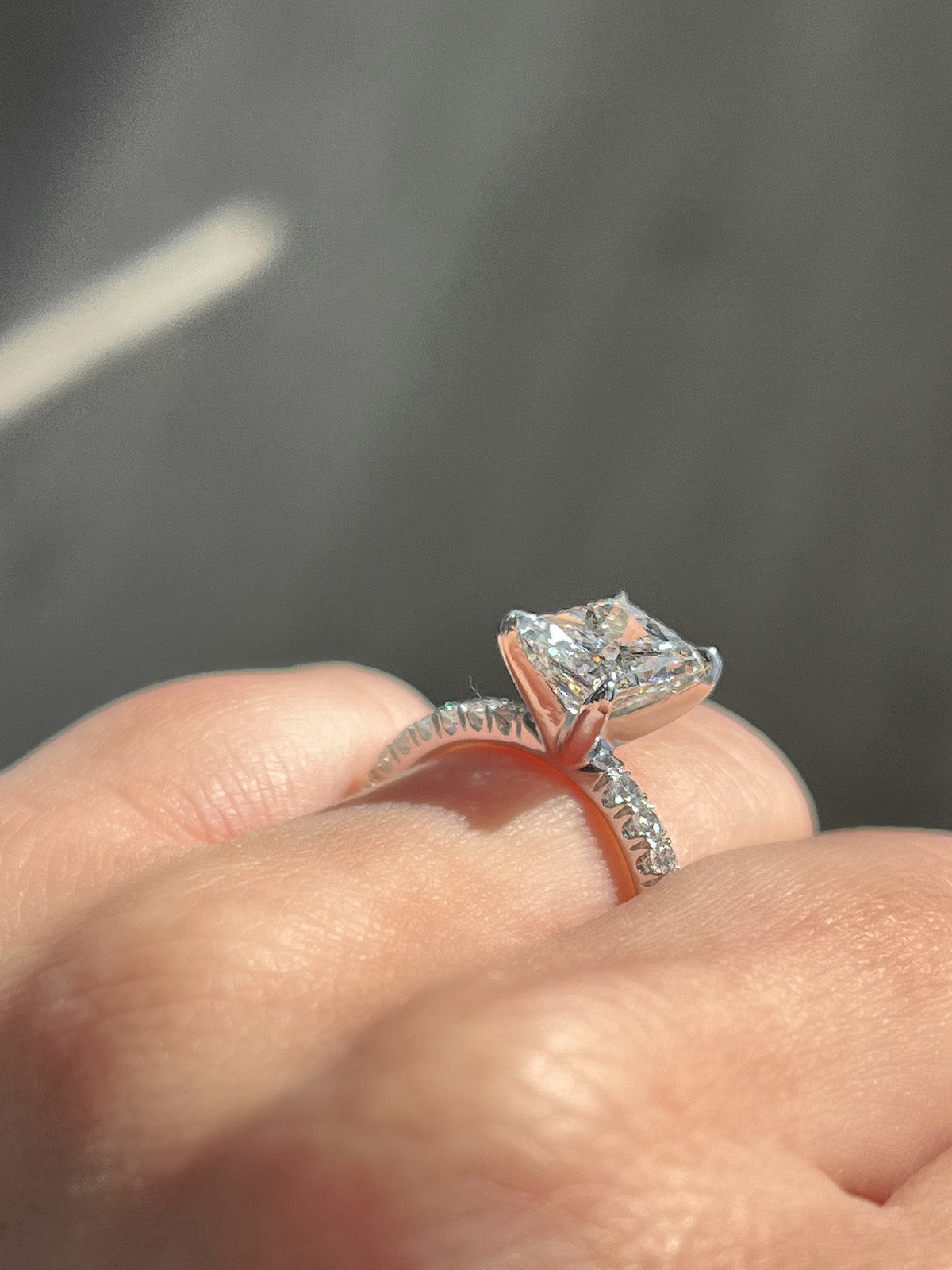 2.03 Radiant Cut Natural Diamond Engagement Ring - Happy Jewelers Fine Jewelry Lifetime Warranty