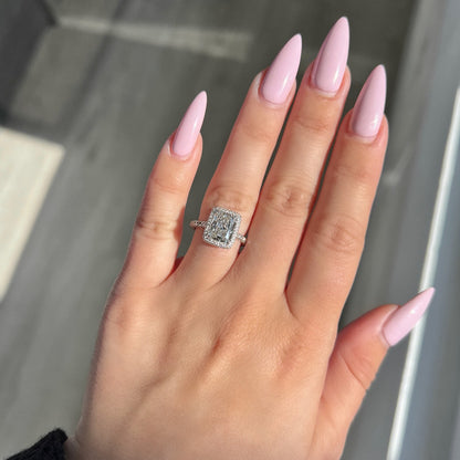 Engagement Ring Wednesday | 2.03 Radiant Cut Lab Created Diamond - Happy Jewelers Fine Jewelry Lifetime Warranty