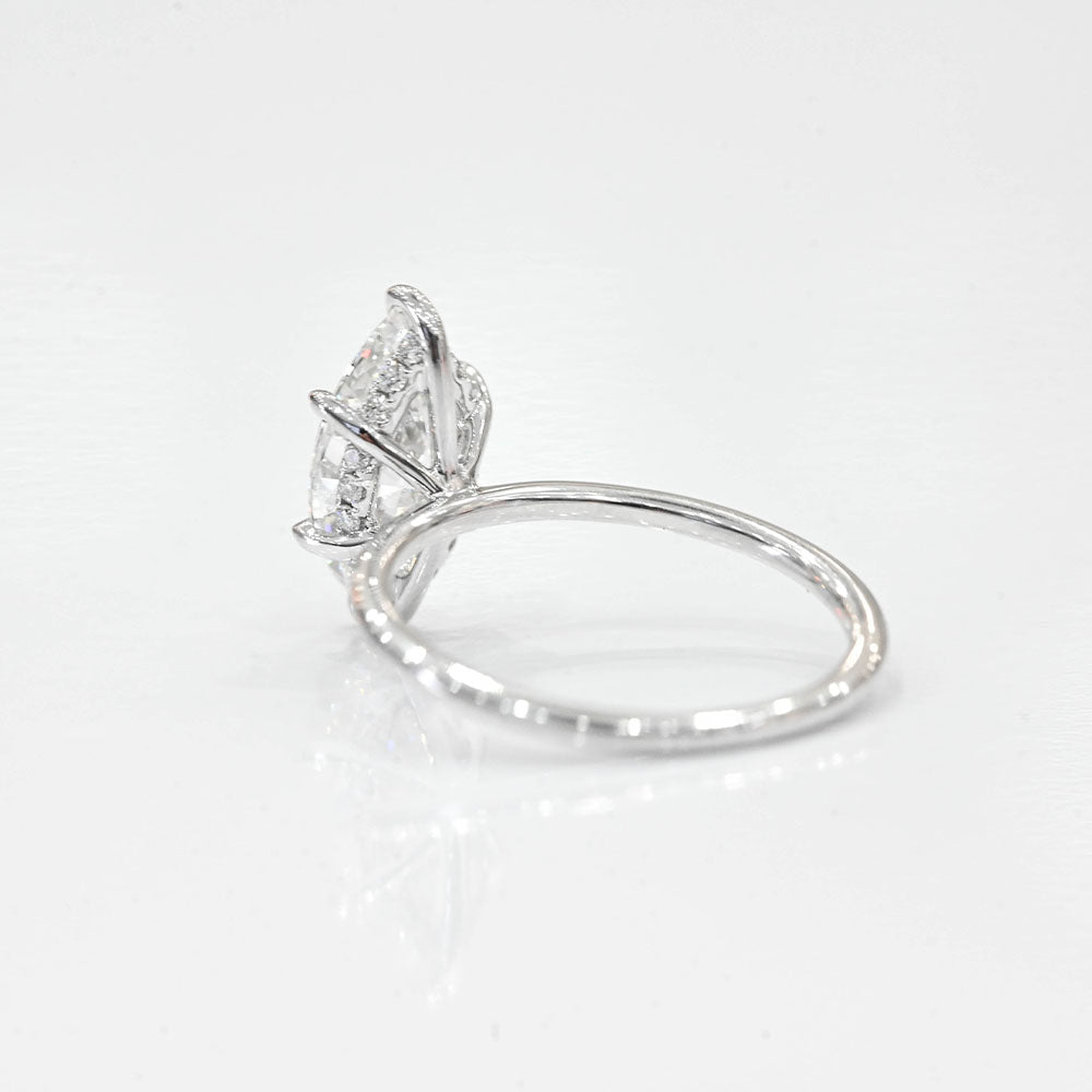 2.21 Carat Marquise Lab Grown Diamond Engagement Ring - Happy Jewelers Fine Jewelry Lifetime Warranty