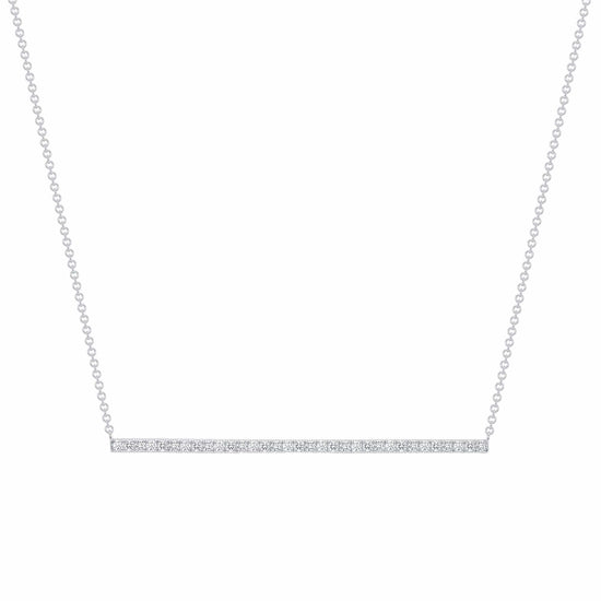 Diamond Bar Necklace - Happy Jewelers Fine Jewelry Lifetime Warranty