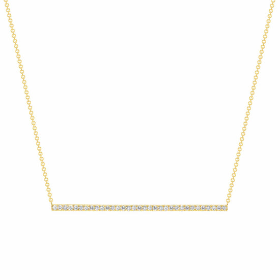 Load image into Gallery viewer, Diamond Bar Necklace - Happy Jewelers Fine Jewelry Lifetime Warranty
