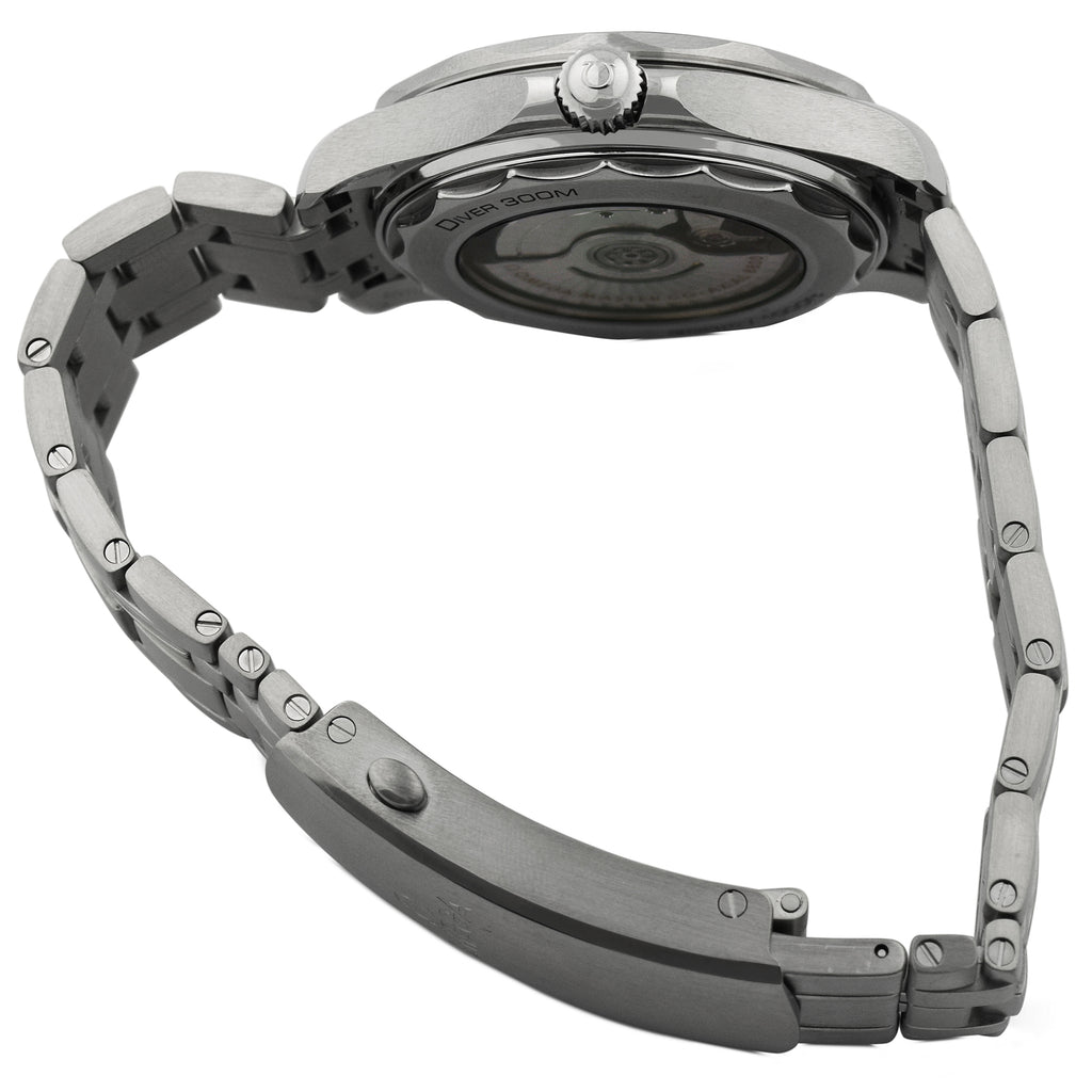 Omega Men's Seamaster Stainless Steel 42mm Blue Wave Dot Dial Watch Ref# 210.30.42.20.03.001 - Happy Jewelers Fine Jewelry Lifetime Warranty