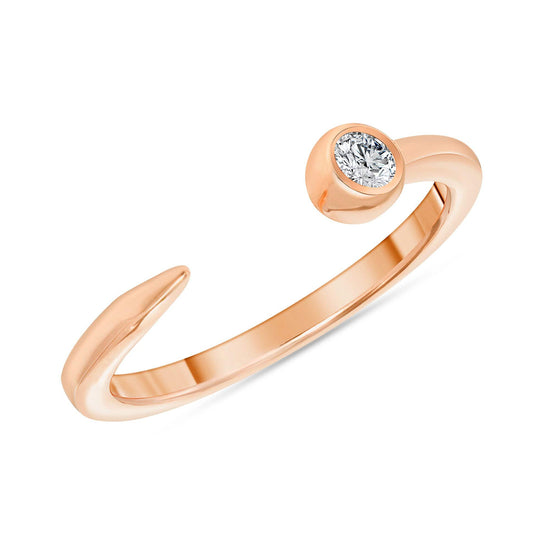 The Diamond Nail Ring - Happy Jewelers Fine Jewelry Lifetime Warranty
