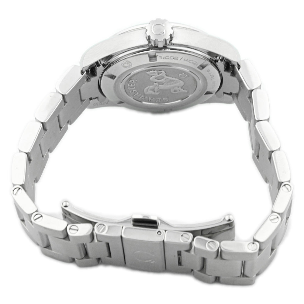 Omega Ladies Seamaster AQUA Terra Quartz Stainless Steel 30mm Silver Stick Dial Watch Reference #: 231.10.30.60.02.001 - Happy Jewelers Fine Jewelry Lifetime Warranty