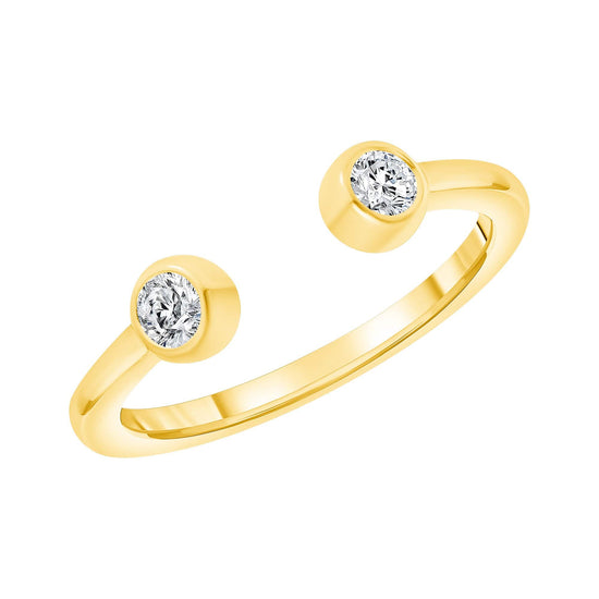Diamond Open Ring - Happy Jewelers Fine Jewelry Lifetime Warranty