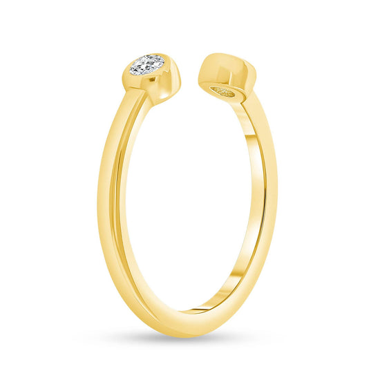 Diamond Open Ring - Happy Jewelers Fine Jewelry Lifetime Warranty